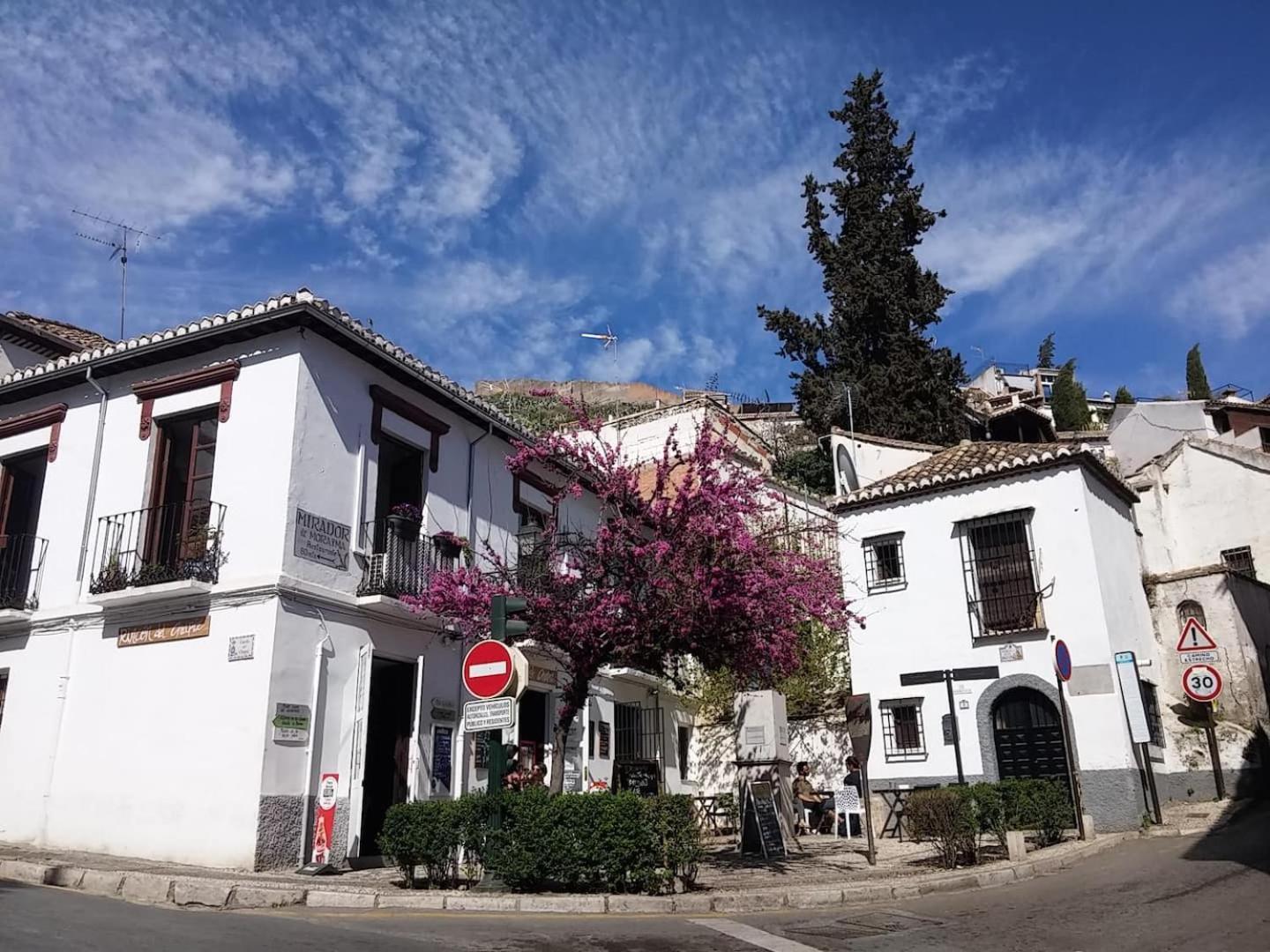 Apartamento Charming Albaicin Patio Flat Free Onsite Parking Granada Exterior foto